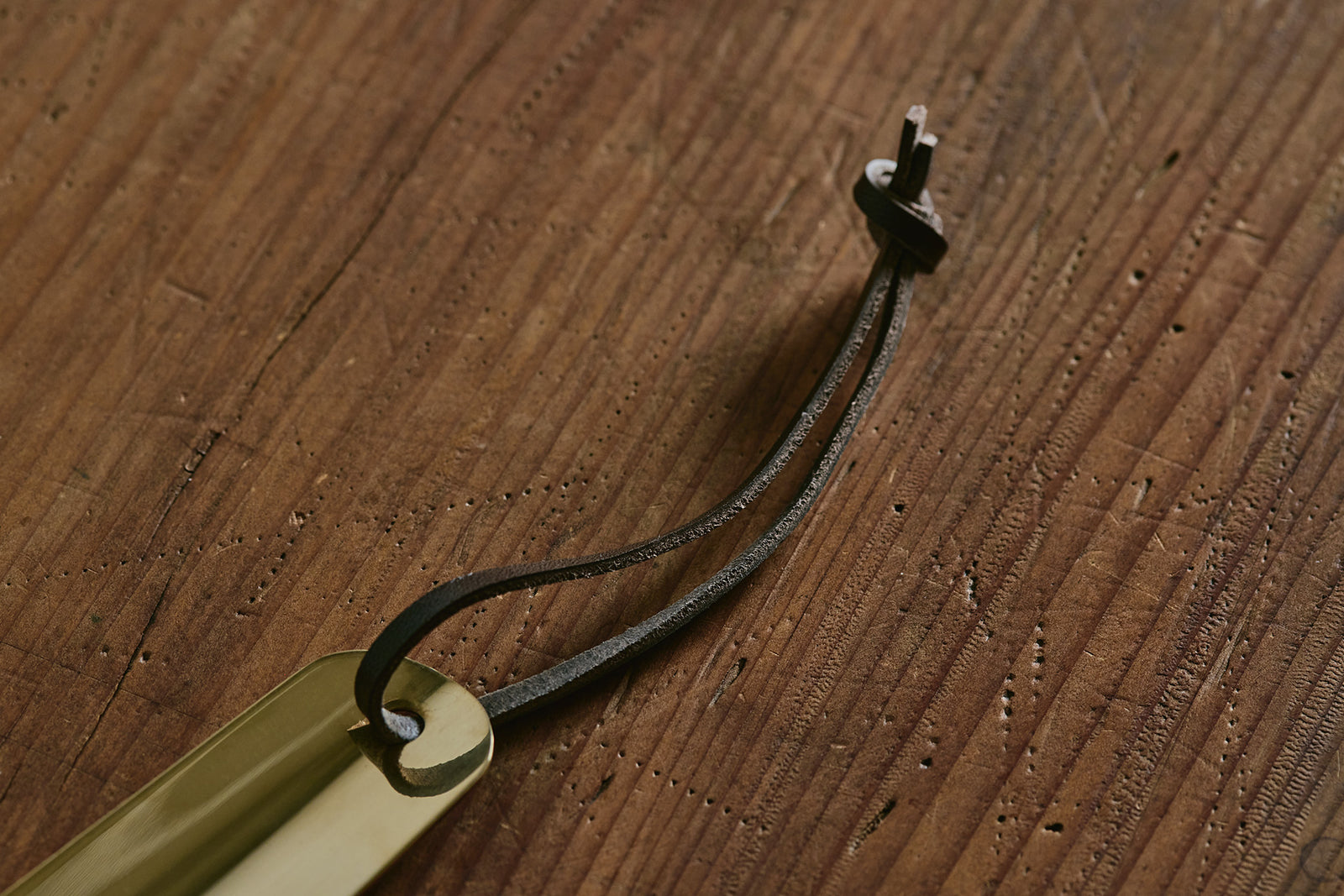 PICUS（ピクス）の真鍮の靴べら ミドル BRASS MIDDLE SHOE HORN A