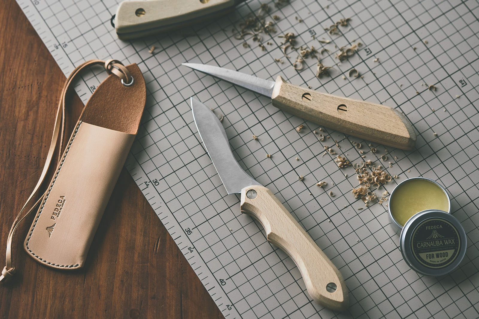 半年待ち！ナイフキット【FEDECA】ハンドメイドナイフ FEDECA（フェデカ）のIt's my knife クラフト 手づくりナイフキット