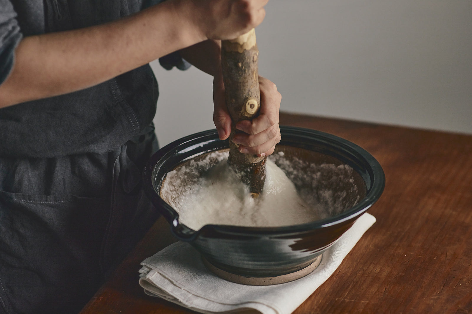 グリコ　立ち火鉢 東屋の擂鉢 九寸 – いちじつ - ともに生きる、道具と日用品