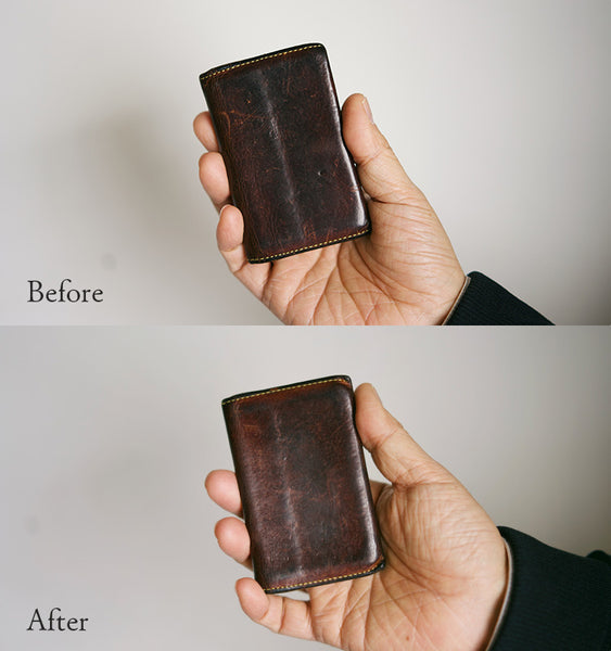 しっとりと表面が潤って、色艶が増しました！