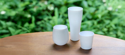 どのグラスで飲む？エッグシェルで楽しむ夏の一杯
