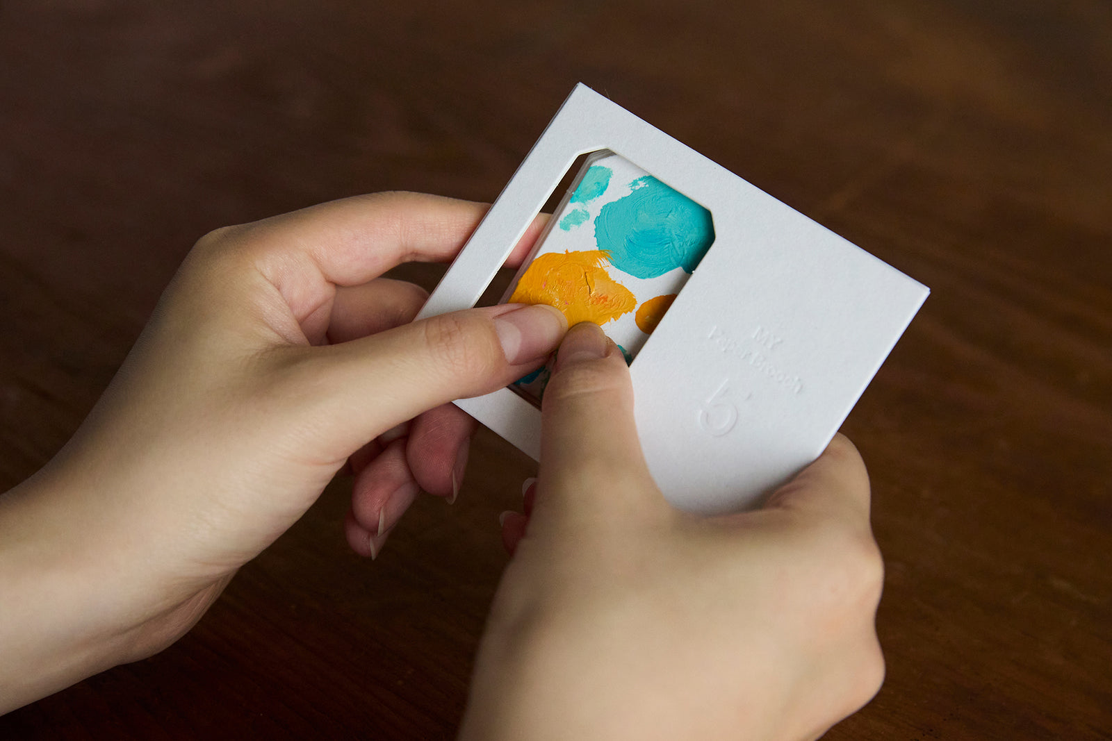 MORIKAWA PAPER.（モリカワペーパー）のMY Paper Brooch ペーパー