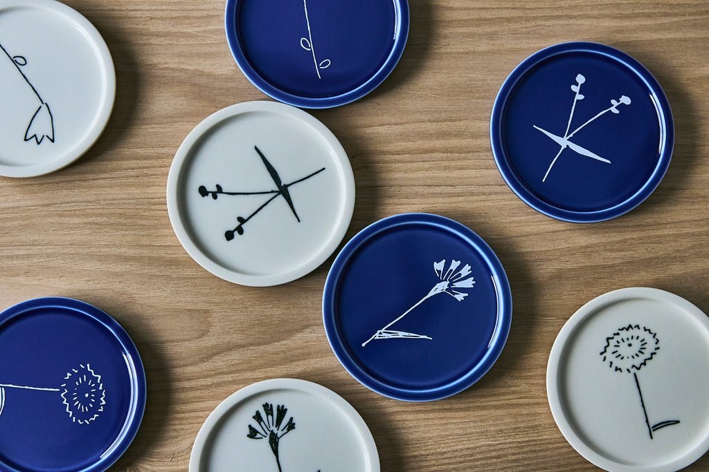 Mustakivi（ムスタキビ）のPIKKU BLUE 小皿 ブルー 石本藤雄デザイン
