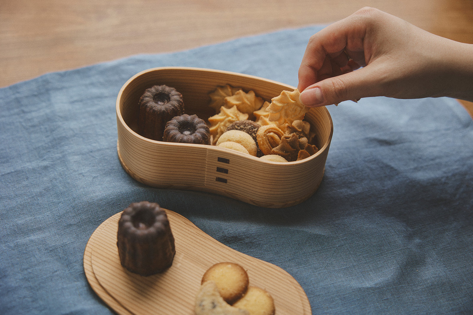 大館工芸社の曲げわっぱ 小判弁当 小 – いちじつ - ともに生きる、道具