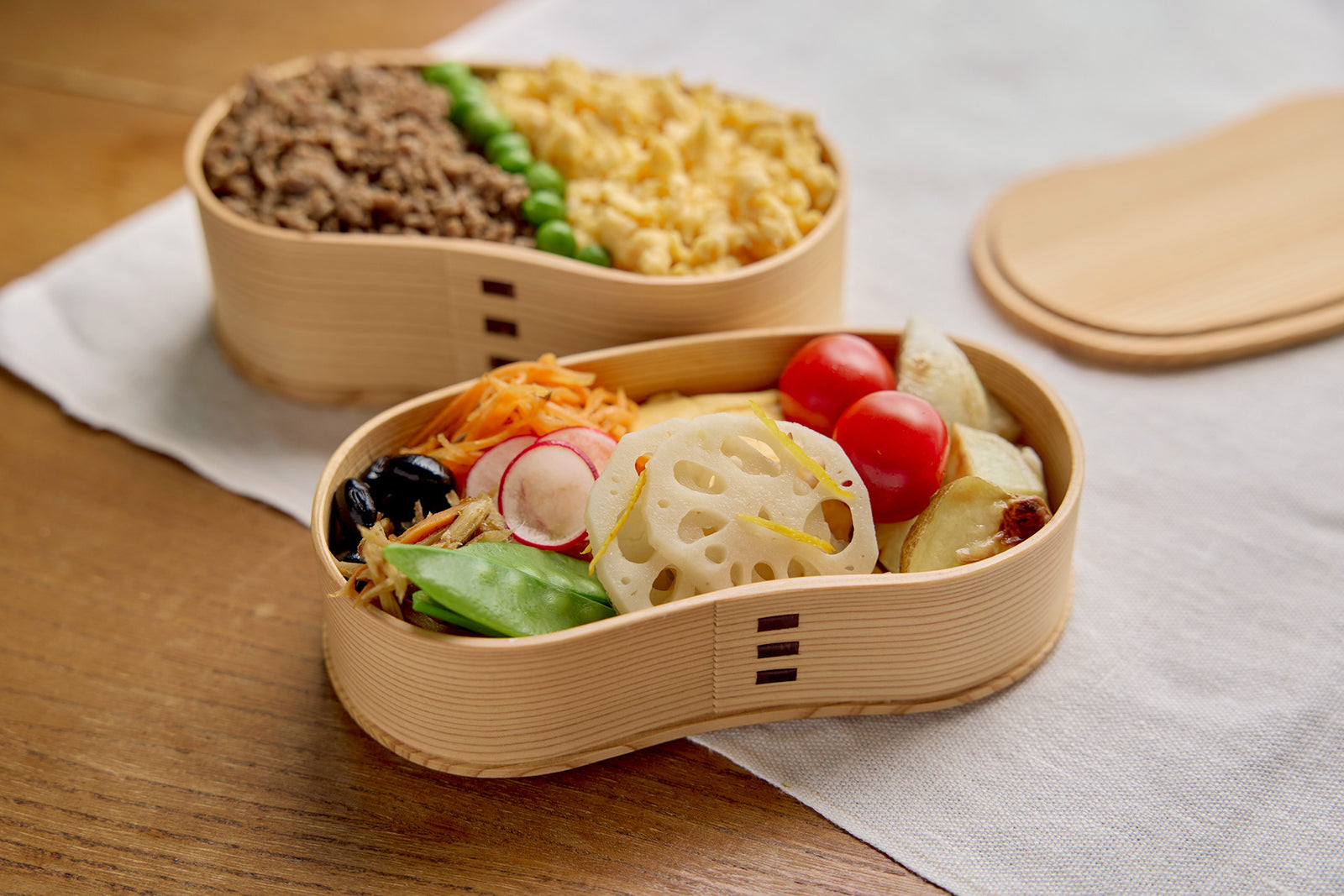 大館工芸社の曲げわっぱ はんごう弁当 – いちじつ - ともに生きる