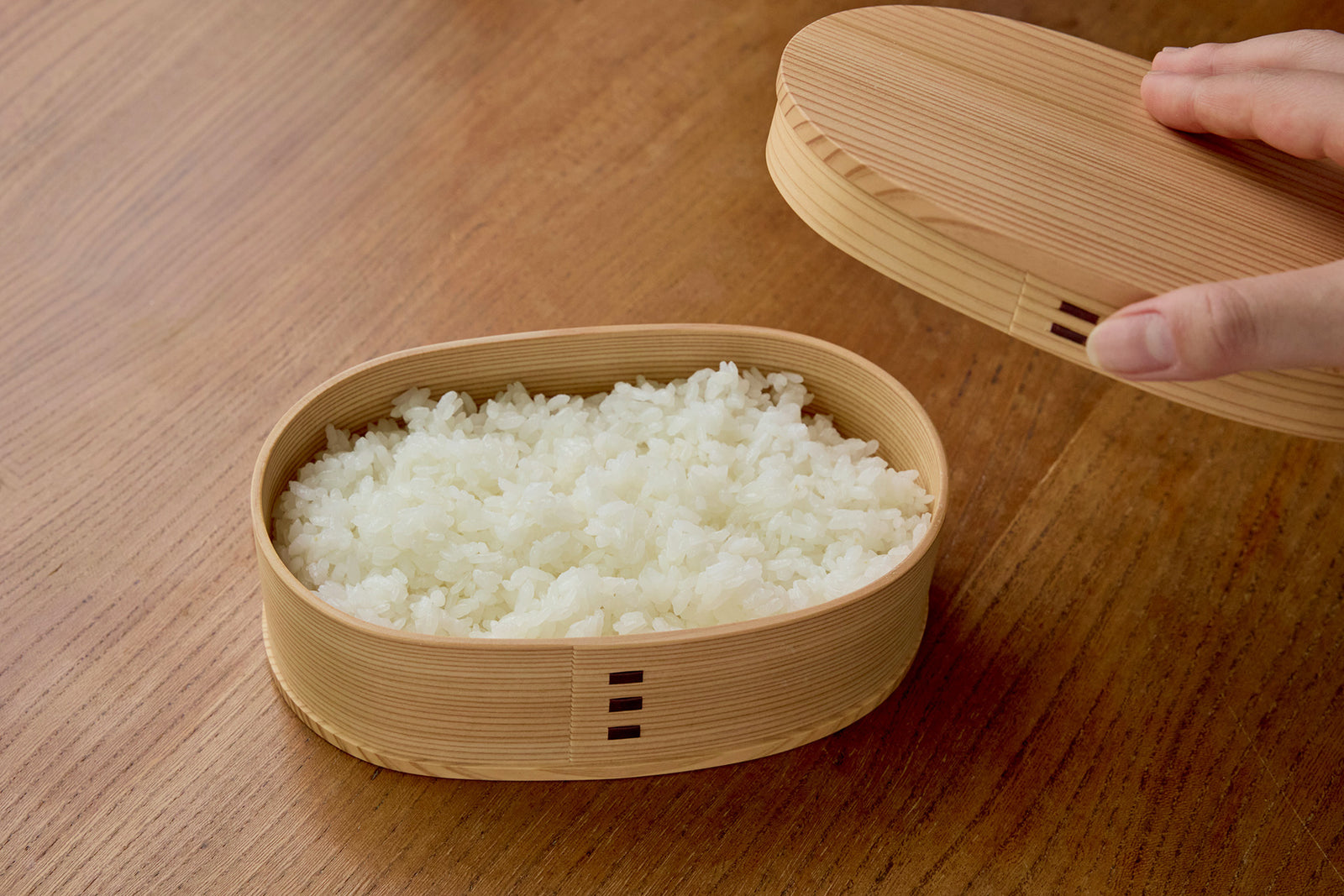 大館工芸社の曲げわっぱ 小判弁当 小 – いちじつ - ともに生きる、道具