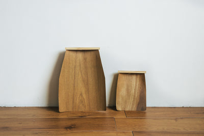 天然木ちりとり 小 / 大