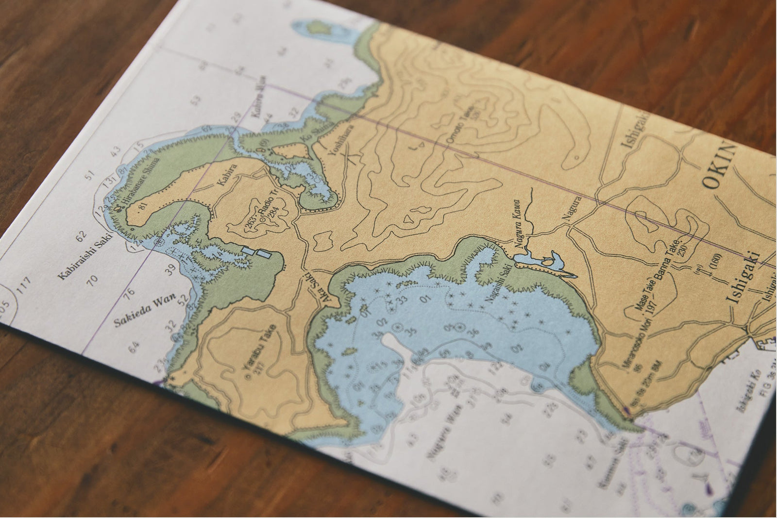 海図レターセット 廃版海図シリーズ