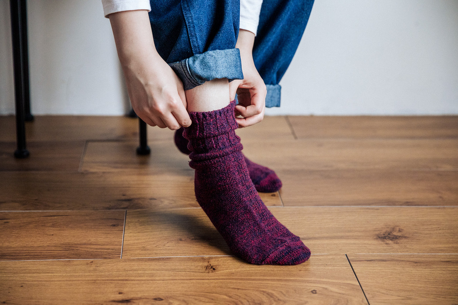 saredo -されど- のPuckster quartetto リサイクルコットンのミドル丈