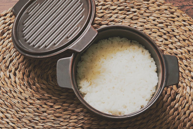 お米は甘みをじわっと感じる炊き上がり。ラウンドSは1.5合程度の炊飯ができます。(写真提供:lilo)